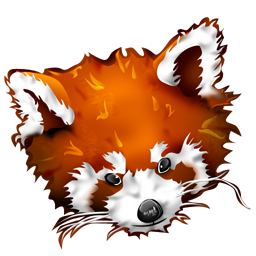 Firefox Panda Roux Icon 256x256 png